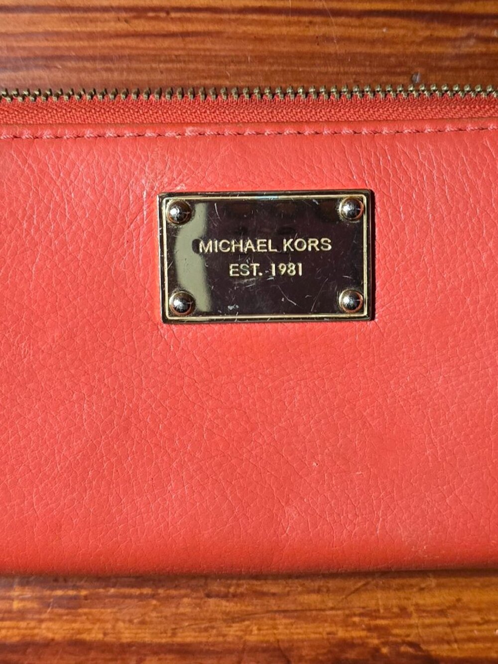 MICHAEL Michael Kors Orange Wallet